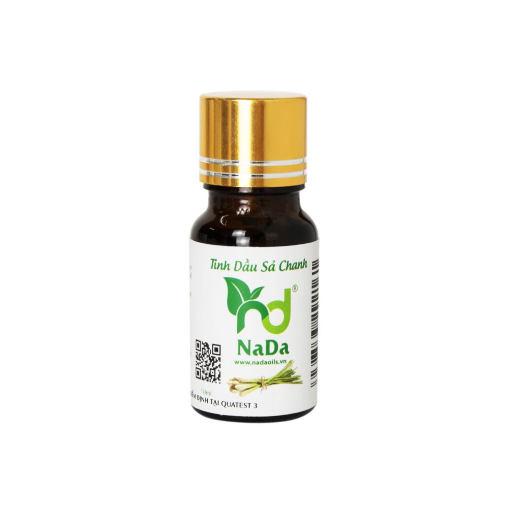 COMBO 3 Tinh dầu Sát khuẩn Sả Chanh, Bạc Hà, Quế Nada Oils | Nguyên chất 100% từ thiên nhiên | 10ml