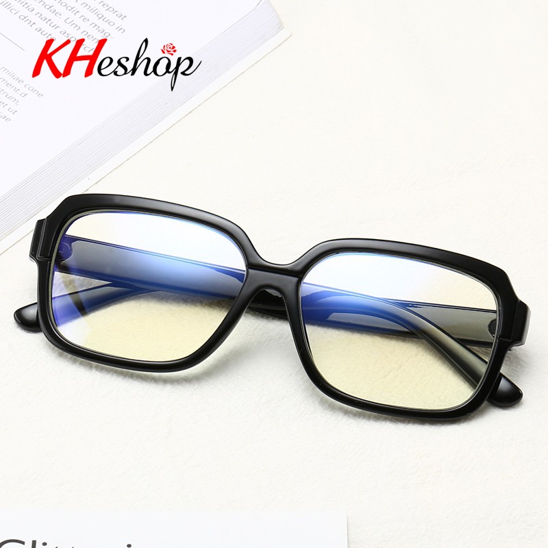 Siêu phẩm Kính bảo vệ mắt chống ánh sáng xanh, Gọng có sẵn tròng có thể thay tròng làm kính cận, râm mã Y5218