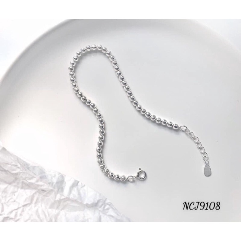 lắc tay bi, lắc tay nữ bạc chuẩn