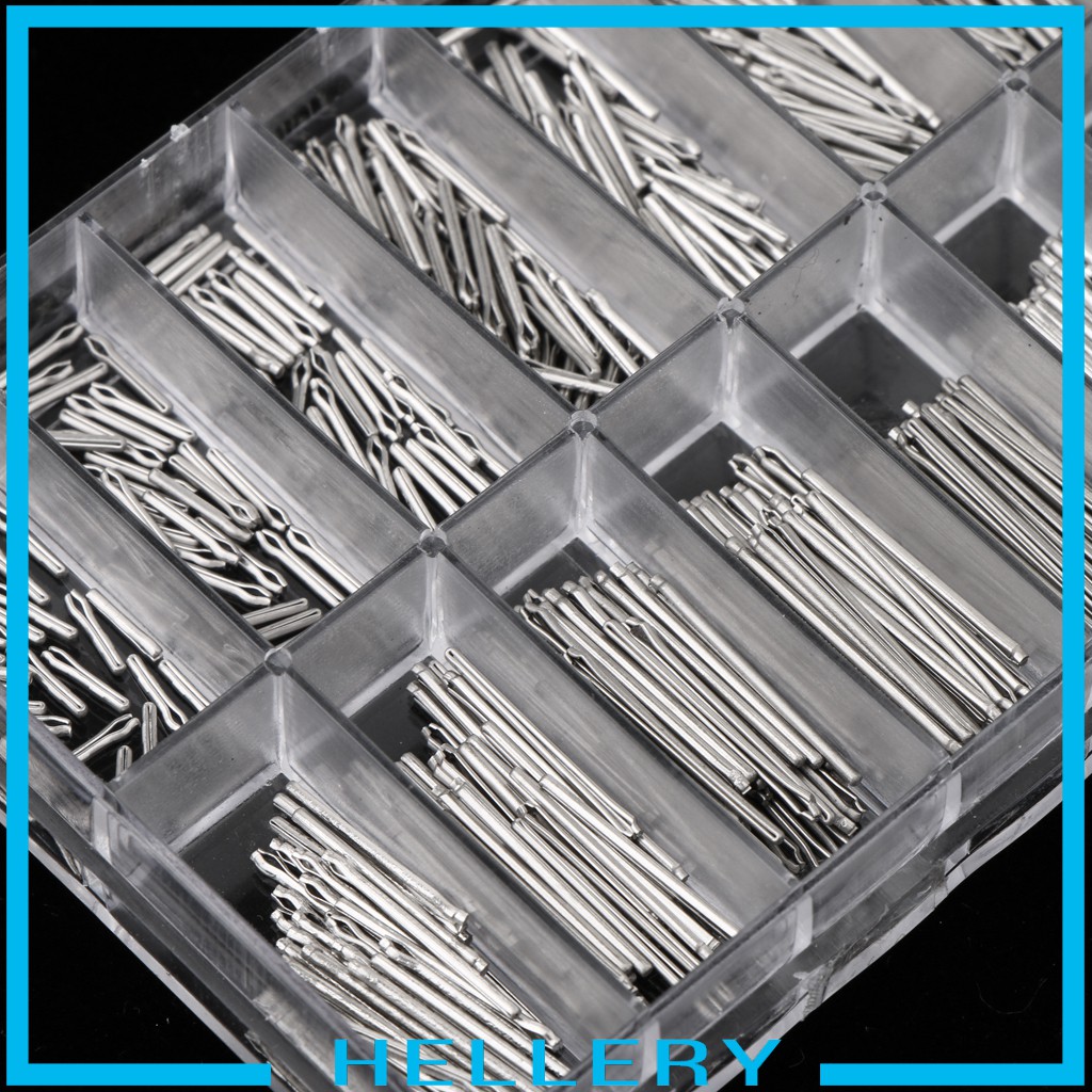 Hộp 360 Ghim Đồng Hồ Bằng Thép Không Gỉ Kèm Hộp Nhựa