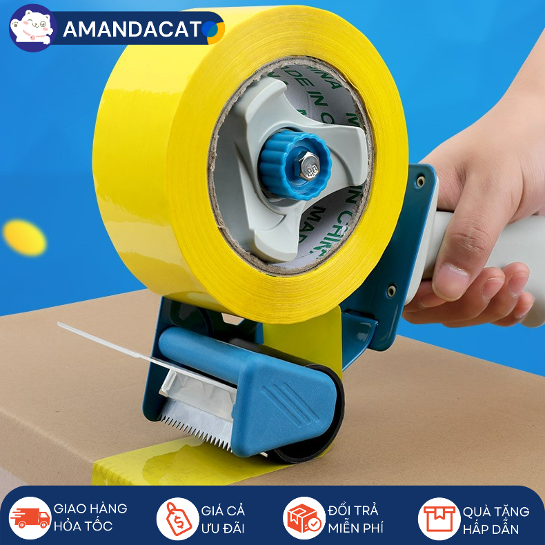 [Hàng sẵn] Dụng Cụ Cắt Băng Keo Có Tay Cầm Tiện Lợi - Cắt Băng Từ 4-5CM