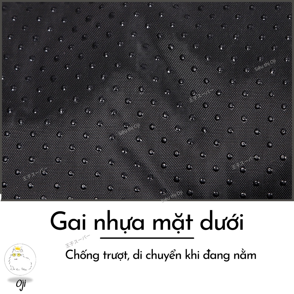 Đệm Ổ Nằm Cho Chó Mèo Cao Cấp, Lót Lông Ấm Áp,  Đủ Size