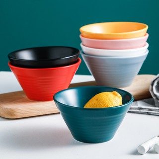 Bát ăn cơm, bát sứ đẹp cao cấp tráng men 2  dùng trong nhà hàng - bát decor phụ kiện bàn ăn sang trọng phong cách Bắc