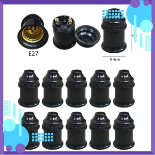 10 Đui đèn E27 đuôi xoáy 27mm treo thả thông dụng