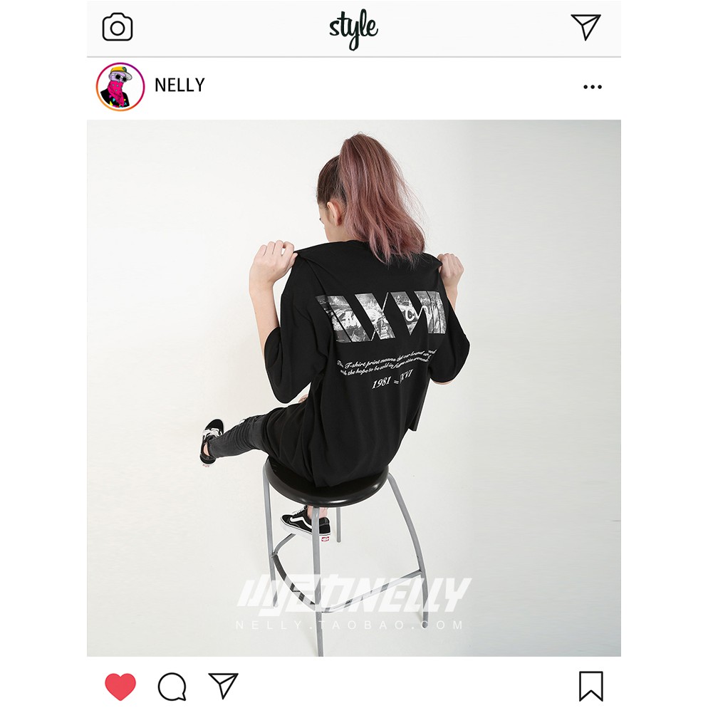 Áo phông Nelly cộc tay - 1981 | BigBuy360 - bigbuy360.vn