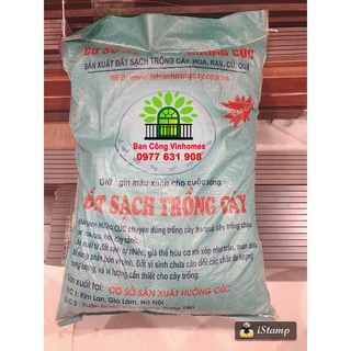 Đất sạch trồng cây, đất dinh dưỡng trộn sẵn trồng cây cảnh, đất trồng rau sạch