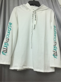 [Ảnh thật] Hoodie tay lỡ