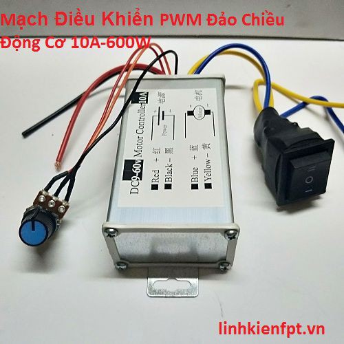 Mạch điều khiển pwm đảo chiều động cơ 10a-600w