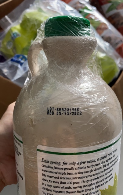 Maple Syrup Hữu Cơ Kirkland 1L