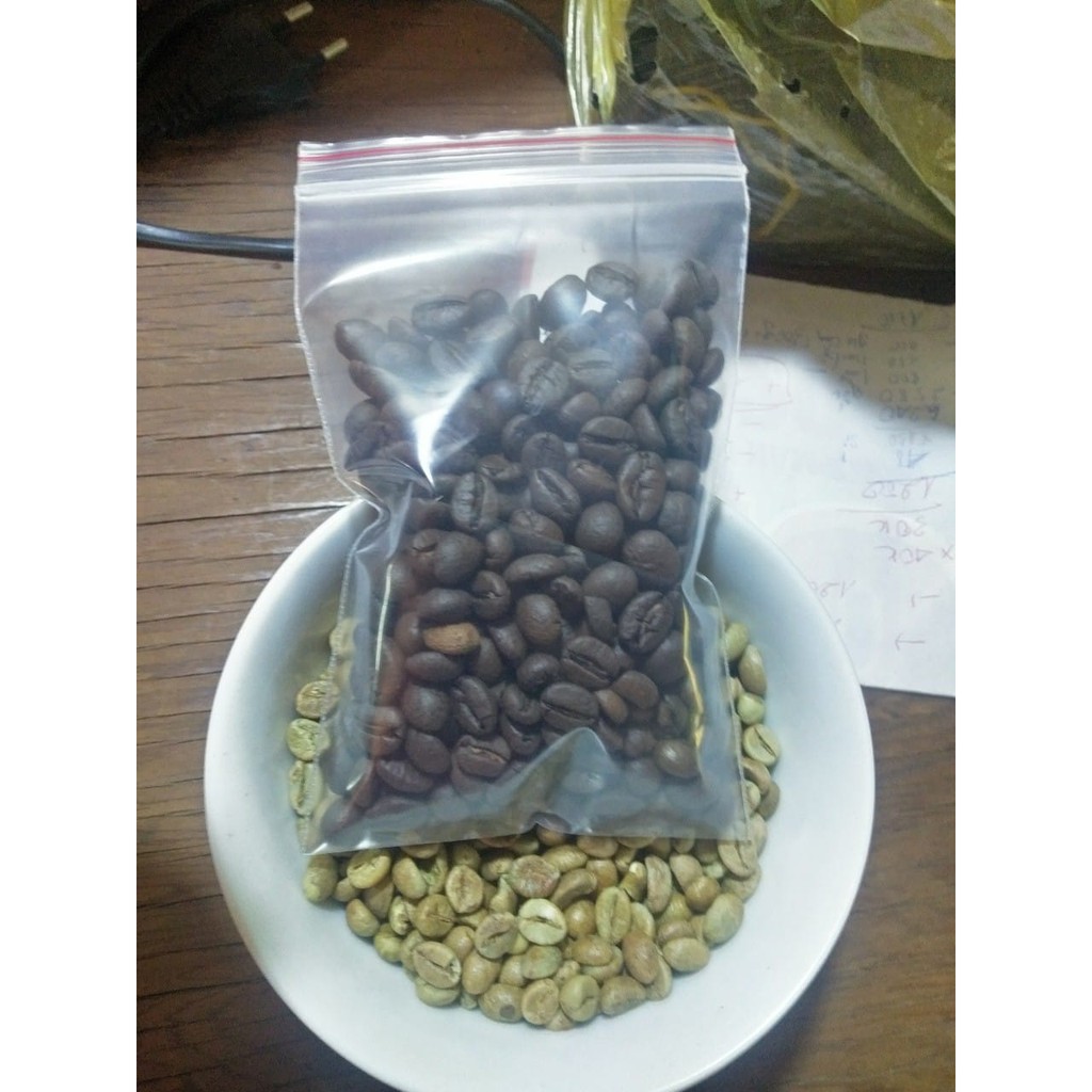 [DEN COFFEE] 100gram mẫu cà phê bột Rang xay nguyên chất Gia Lai