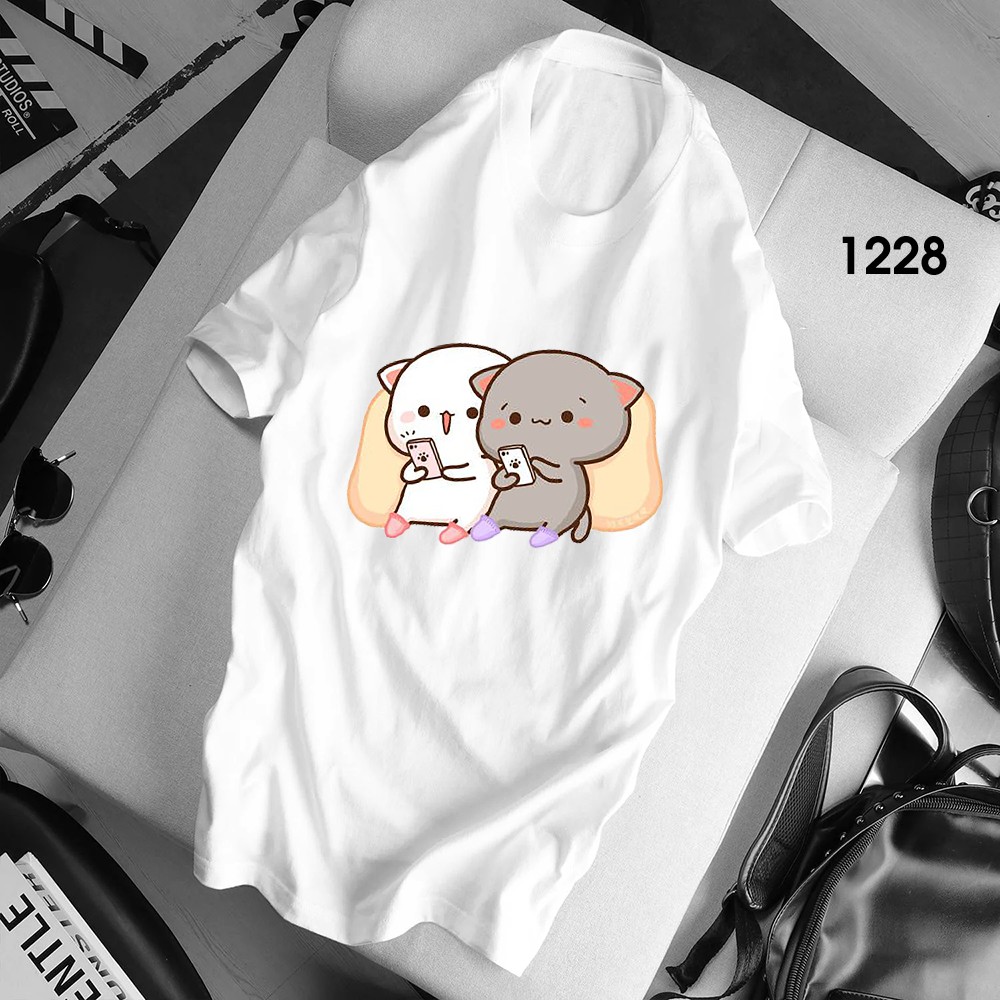 ÁO thun đôi nam nữ 🛵FREE SHIP🛵 áo thun nữ in hình đẽ thương kute gấu yêu dày dặn rẻ đẹp G013