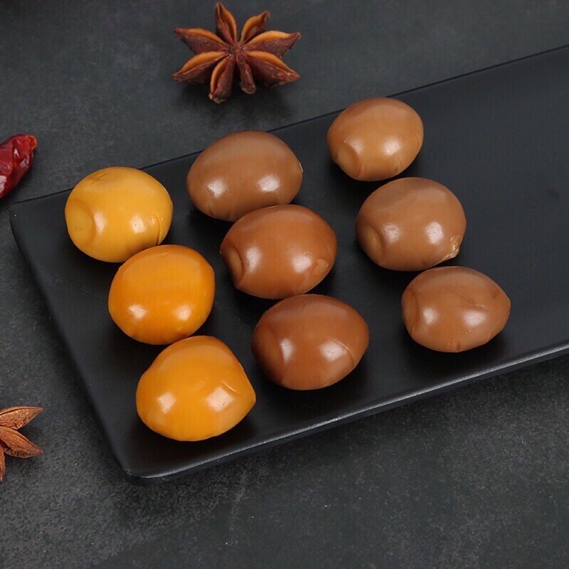 Trứng cút ngâm xì dầu 1 gói 3 quả - hình thật - Shop chuyên sỉ | BigBuy360 - bigbuy360.vn