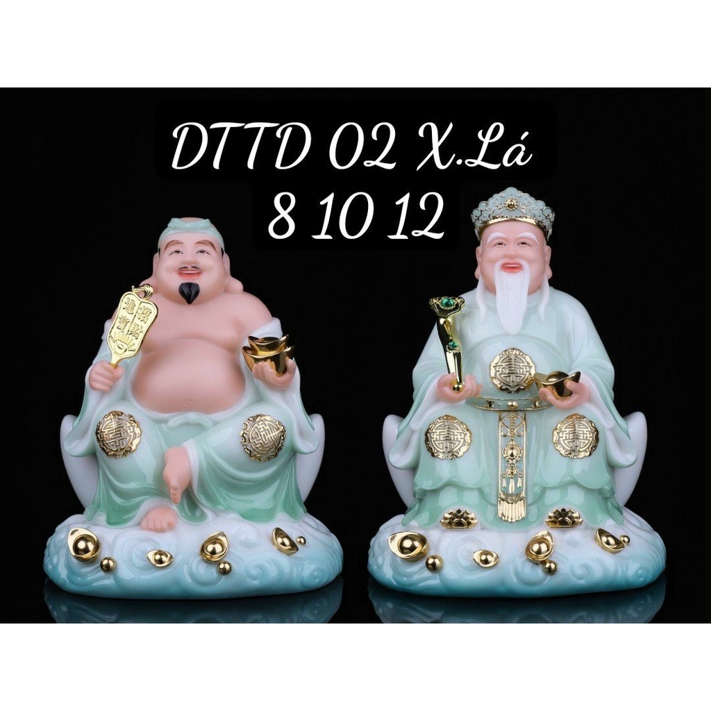 Cặp Tài Địa cao 25cm - Thần Tài Thổ Địa Phong Thuỷ Chiêu Tài cao cấp
