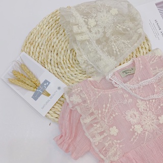Bộ đồ liền thân Bodysuit phối ren cho bé