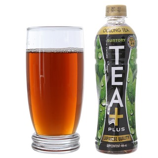 Thùng 24 chai trà ô long Tea Plus 455ml