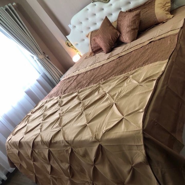 FREESHIP 99K TOÀN QUỐC_MẪU BÁN CHẠY- SET CHĂN GA LỤA LUXURY 6 MÓN CAO CẤP