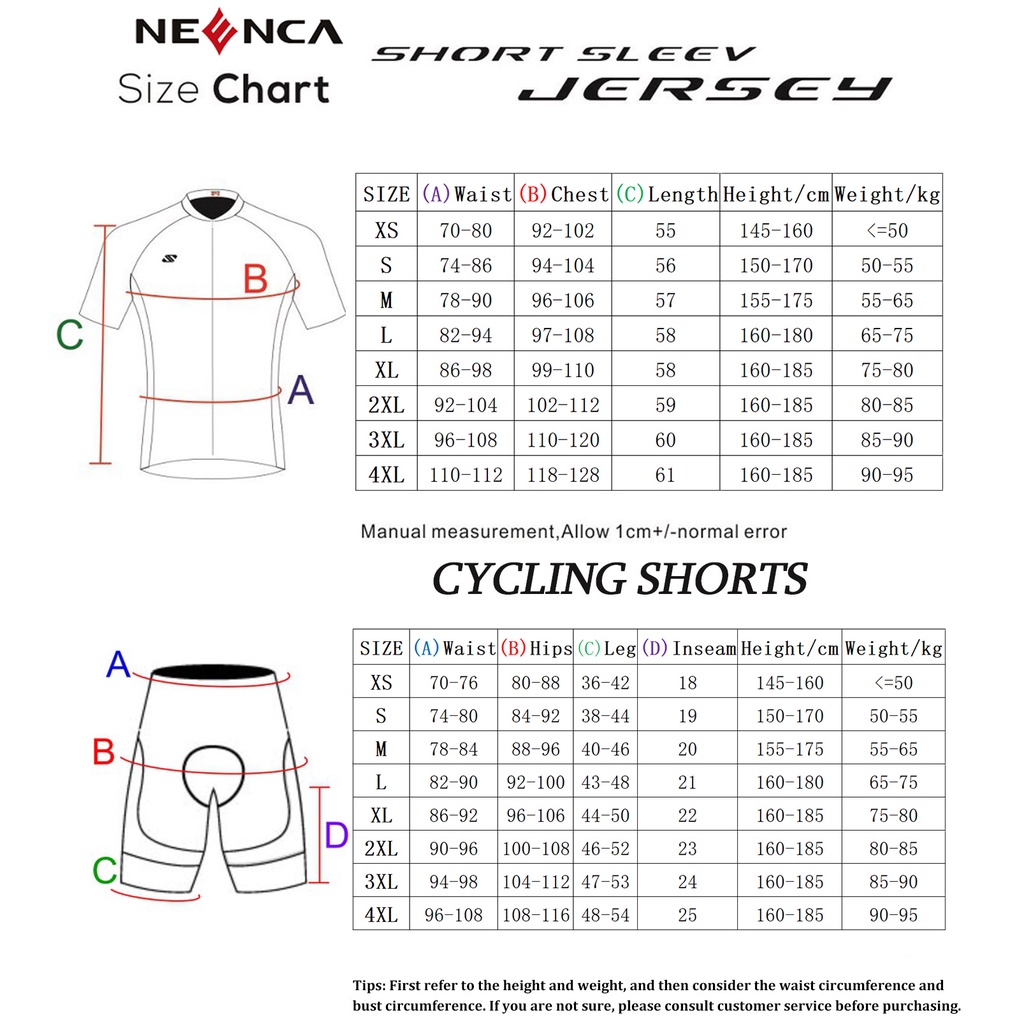 NEENCA Bộ Quần Áo Đi Xe Đạp Thể Thao Cho Namquần đạp xe