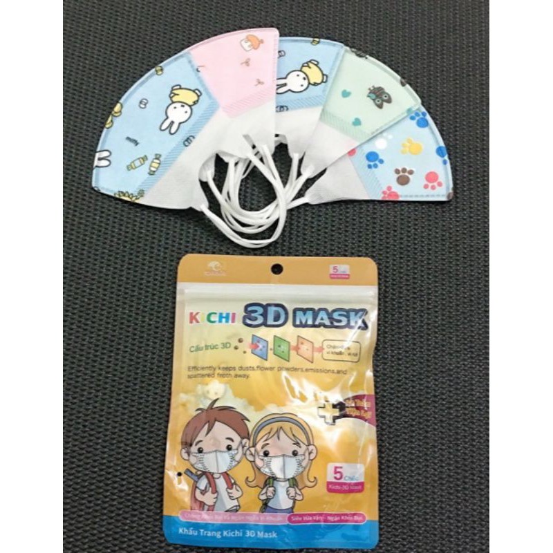 Khẩu trang 3D hoạ tiết size lớn | BigBuy360 - bigbuy360.vn