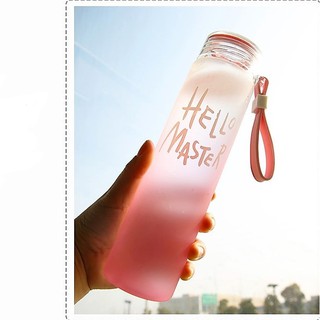 BÌNH NƯỚC THỦY TINH HELLO MASTER 480ML