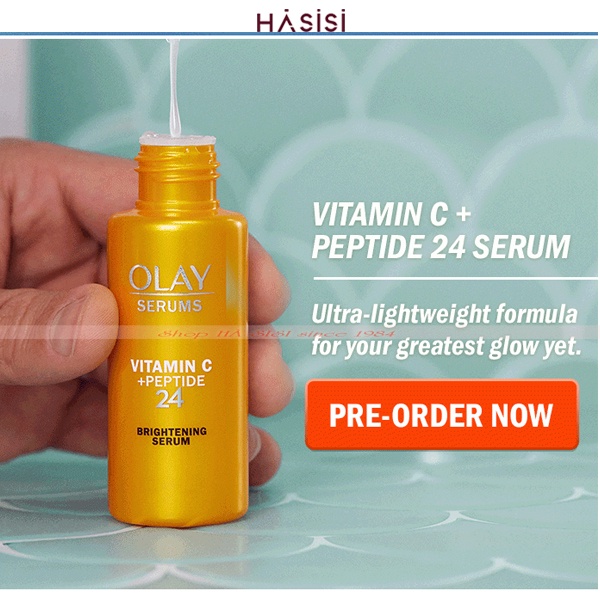 Tinh Chất Dưỡng Sáng Da OLAY- Vitamin C + Peptide 24 Brightening Serum 40ml