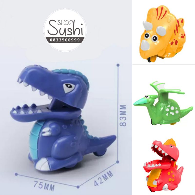 Khủng long chạy cót, xe ô tô cót đồ chơi