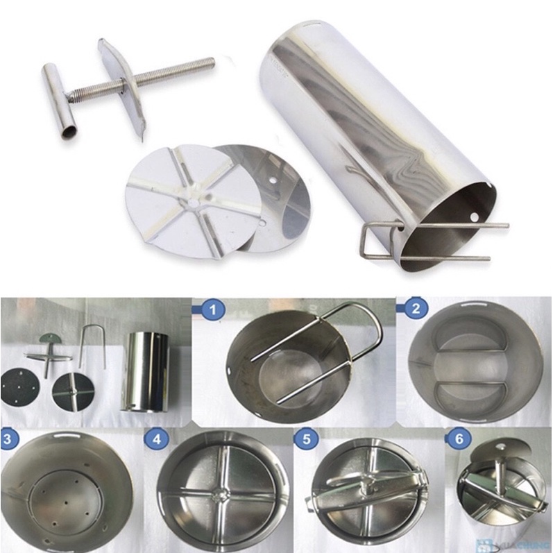 Khuôn Làm Giò Inox 304 Không Gỉ - Loại 1 Siêu Bền