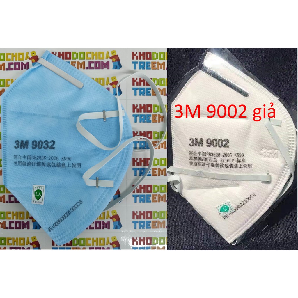 Khẩu trang 3M 9032 KN90 lọc hơn 90% bụi siêu mịn PM2.5 đeo đầu chính hãng giá rẻ nhất 3M mới hơn 3M 9002 nhiều đồ giả | BigBuy360 - bigbuy360.vn