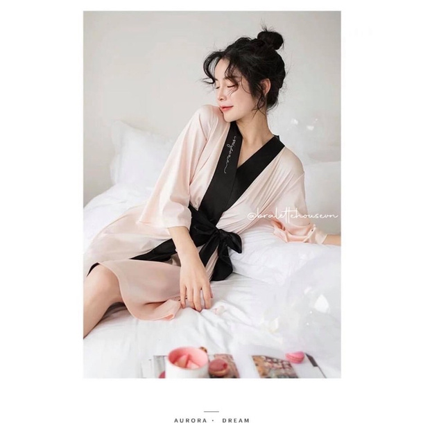 [VIDEO] Choàng satin in chữ cao cấp S416 Bralettehousevn | BigBuy360 - bigbuy360.vn