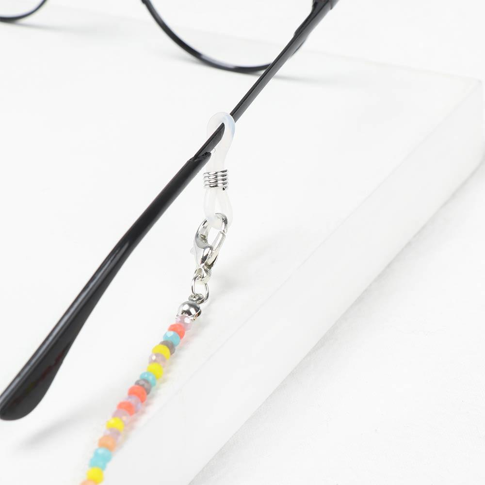 LAY Giá Đỡ Mắt Kính Đính Hạt Pha Lê Thời Trang Cho Nam Và Nữ