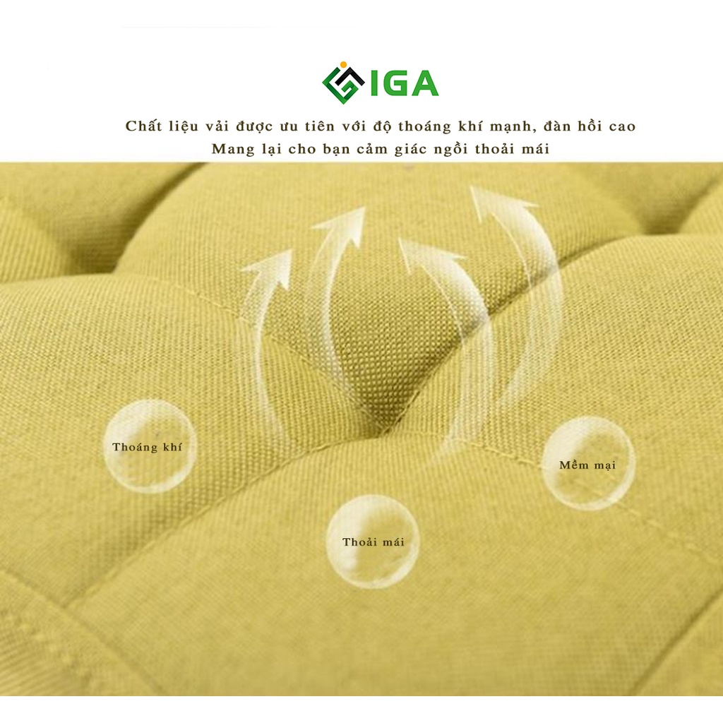 Ghế sofa, Ghế đôn gỗ giá rẻ IGEA-GC11