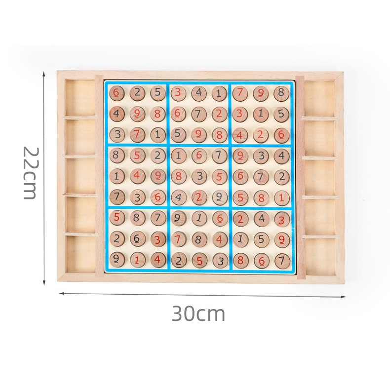 Bộ Đồ Chơi Sudoku Bằng Gỗ Chất Lượng Cao Dành Cho Bé