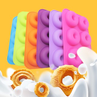 Khuôn Silicon Làm Bánh Donut