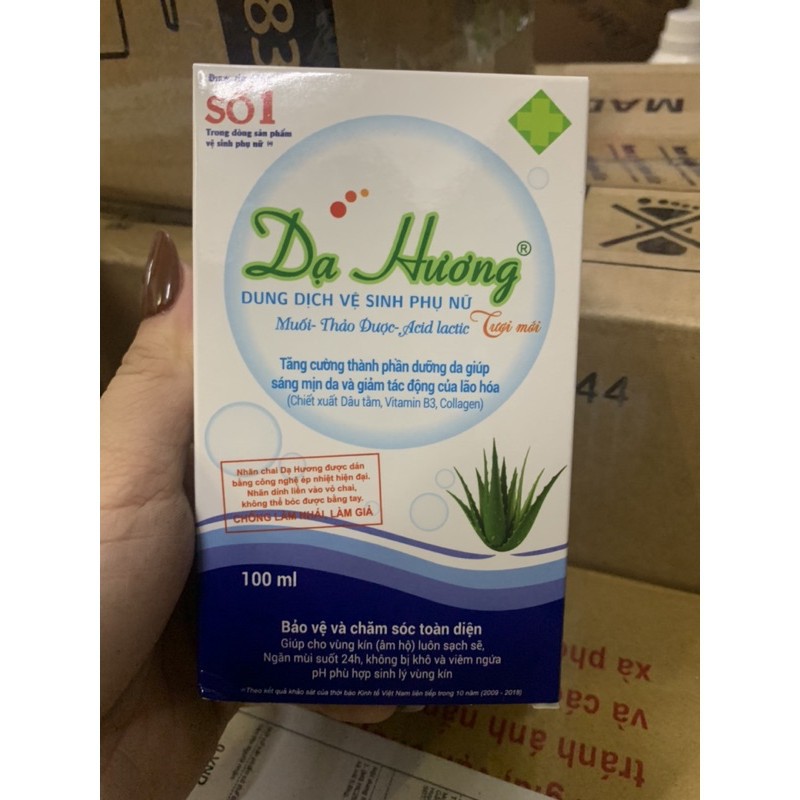 Dung Dịch Vệ Sinh Phụ Nữ Dạ Hương 100ml