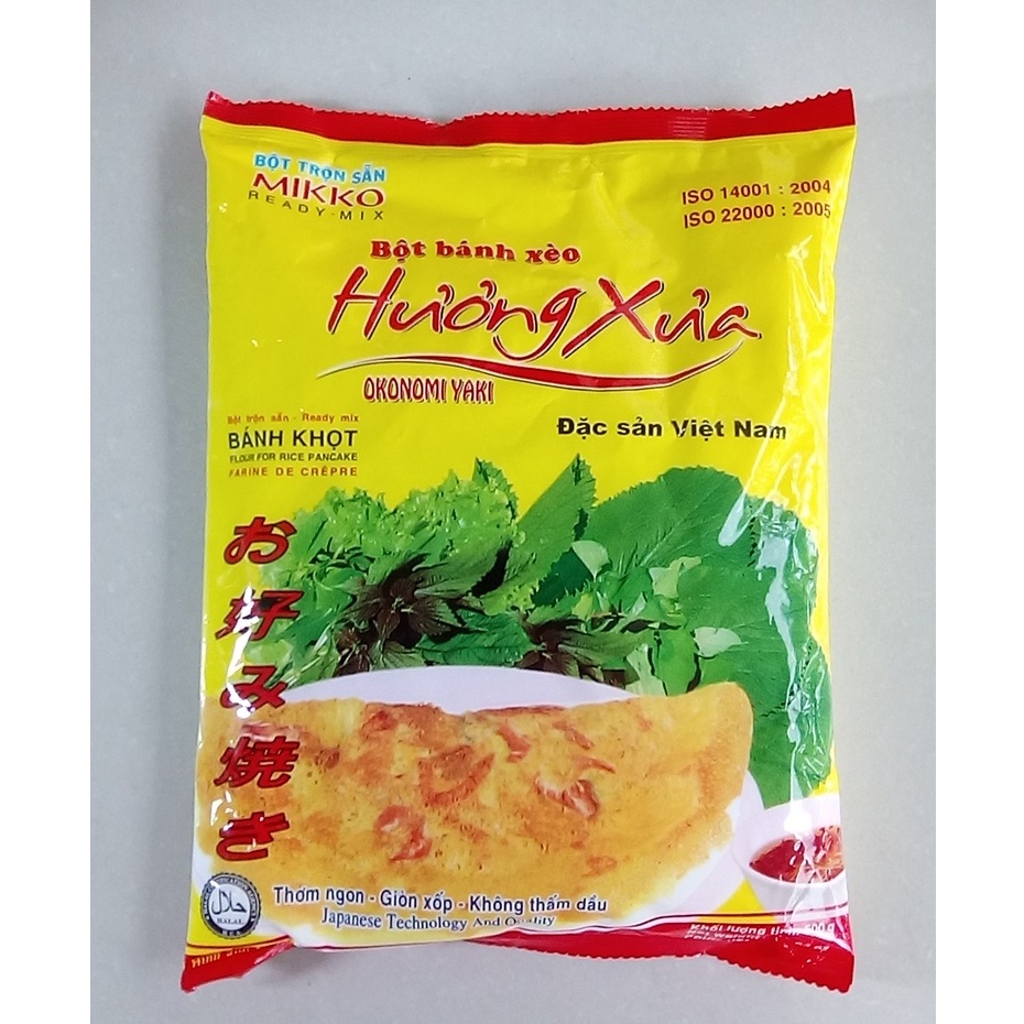 Bột bánh xèo Hương Xưa gói 500gr thơm ngon chuẩn vị