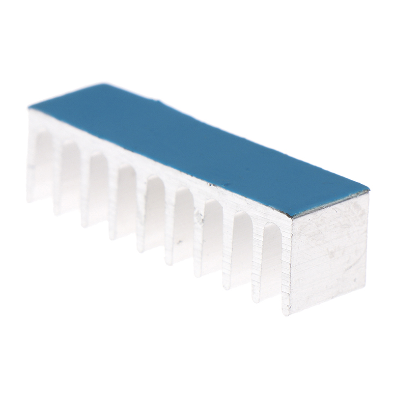 Set 10 Tấm Nhôm Tản Nhiệt 10x35 X 10mm Có Đệm Màu Xanh Dương Mới | BigBuy360 - bigbuy360.vn