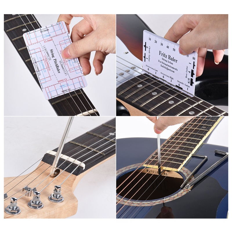 Bộ Dụng Cụ Sửa Chữa Đàn Guitar 15 Món Chuyên Dụng