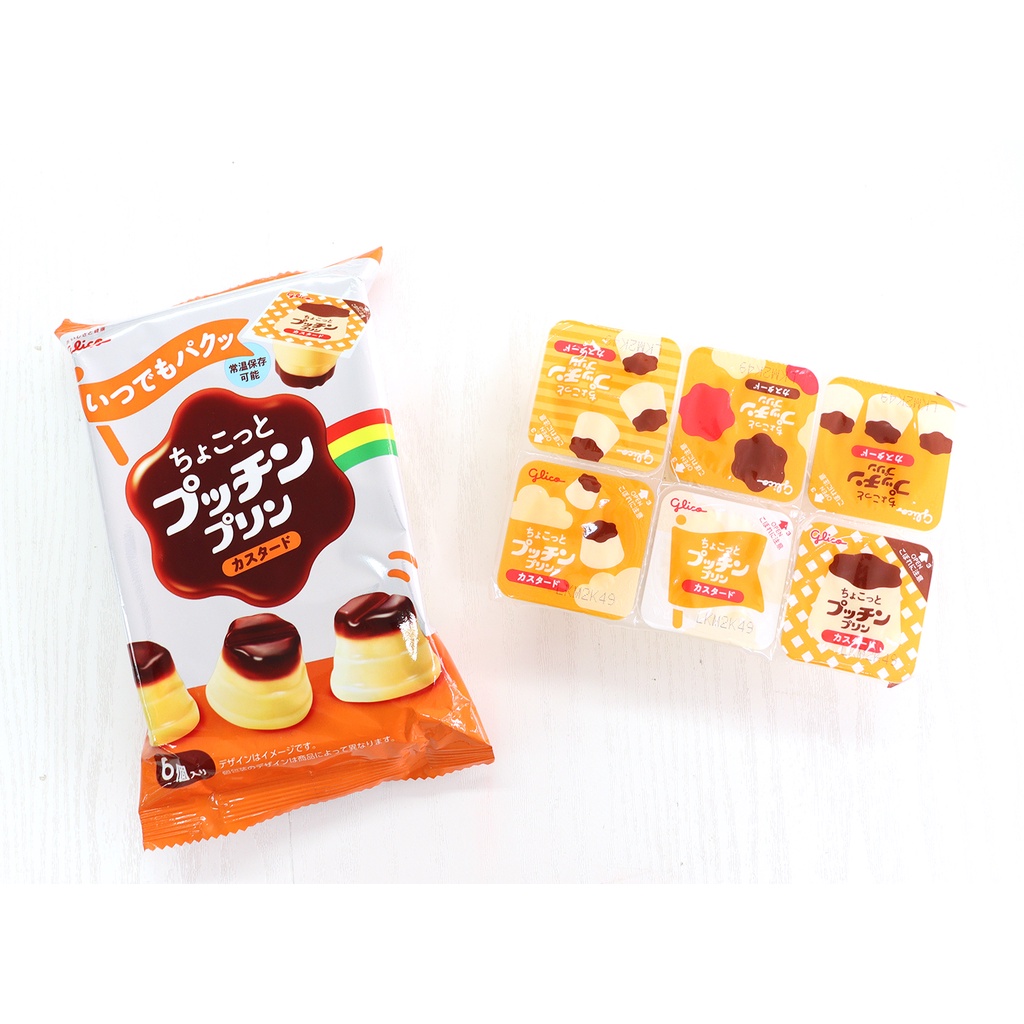 Thạch Pudding Glico Nhật Bản Dành Cho Bé Ăn Dặm Từ 1 Tuổi
