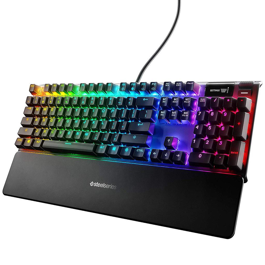 Bàn Phím Cơ Chơi Game Có Dây Steelseries Apex 7 RGB Hàng Chính Hãng