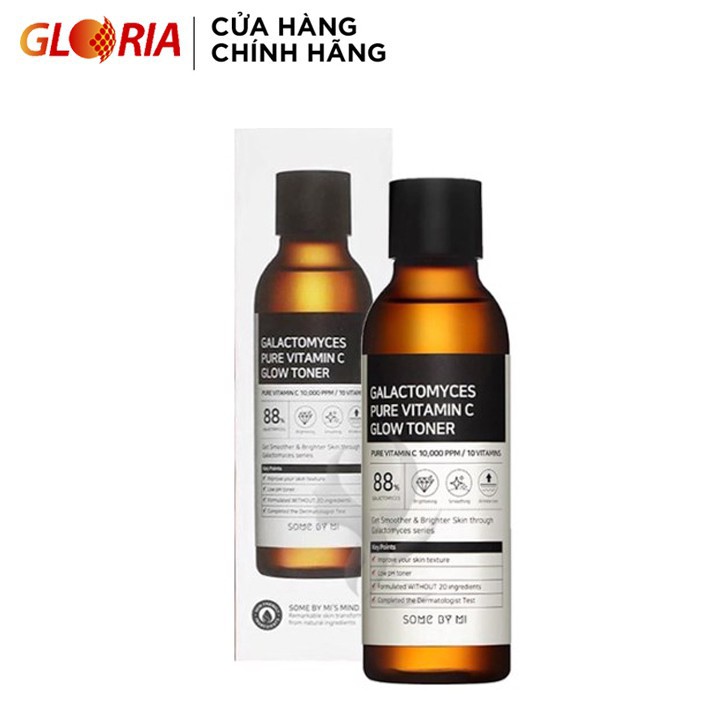 Nước Hoa Hồng Dưỡng Trắng, Chống Lão Hóa Some By Mi Galactomyces Pure Vitamin C Glow Toner 200ml