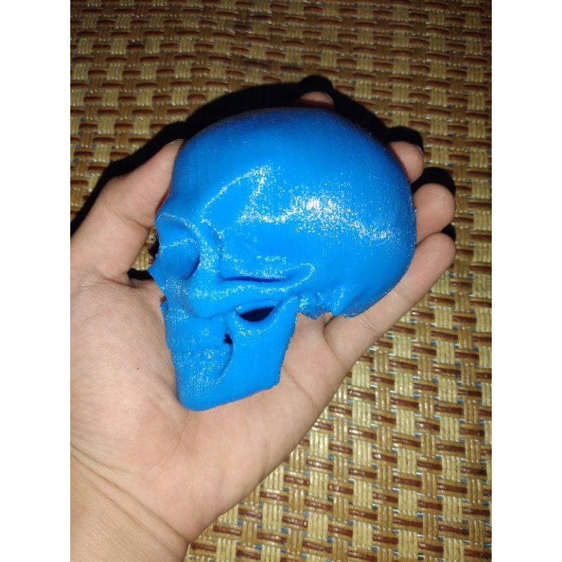 Đầu lâu xương sọ in 3d nhựa tốt bóng đẹp