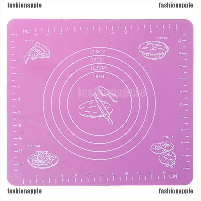 Thảm Silicone Nhào Bột Làm Bánh Không Dính Tiện Dụng