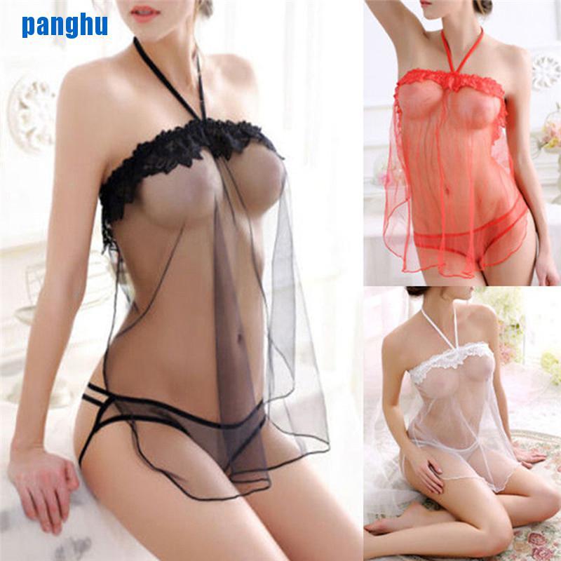 Đầm Ngủ Ren Xuyên Thấu Gợi Cảm Cho Nữ | BigBuy360 - bigbuy360.vn