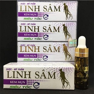 💯 [ Sỉ Lốc 12 lọ ] Trị Mụn Linh Sâm 24h