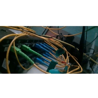 switch kết nối Lan bằng cáp quang.