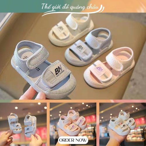 [XẢ HÀNG] Sandal Tập Đi New BaiBon Cho Bé, Mẫu Mới 2022 - Hàng Quảng Châu Cao Cấp (C-7)