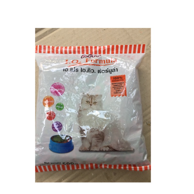 Thức ăn mèo IQ. Formula 500g