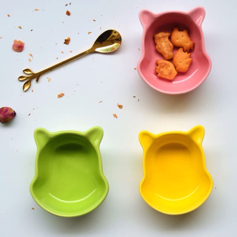 Bát sứ ăn dặm cho bé hình gấu pooh, ngôi sao, trái tim