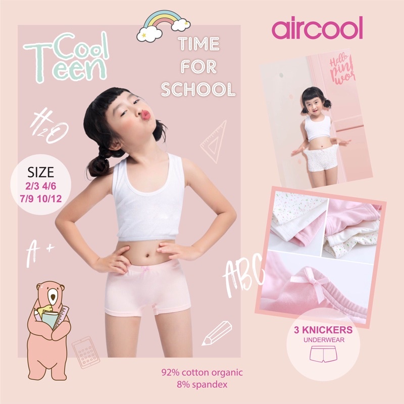Set chip đùi aircool cho bé