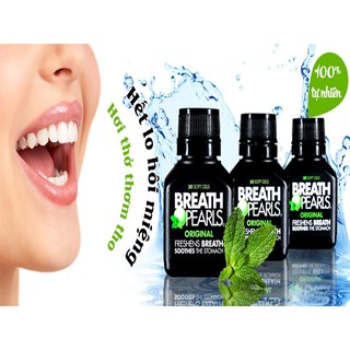 VIÊN UỐNG THƠM MIỆNG BREATH PEARLS - 50 VIÊN (ÚC)