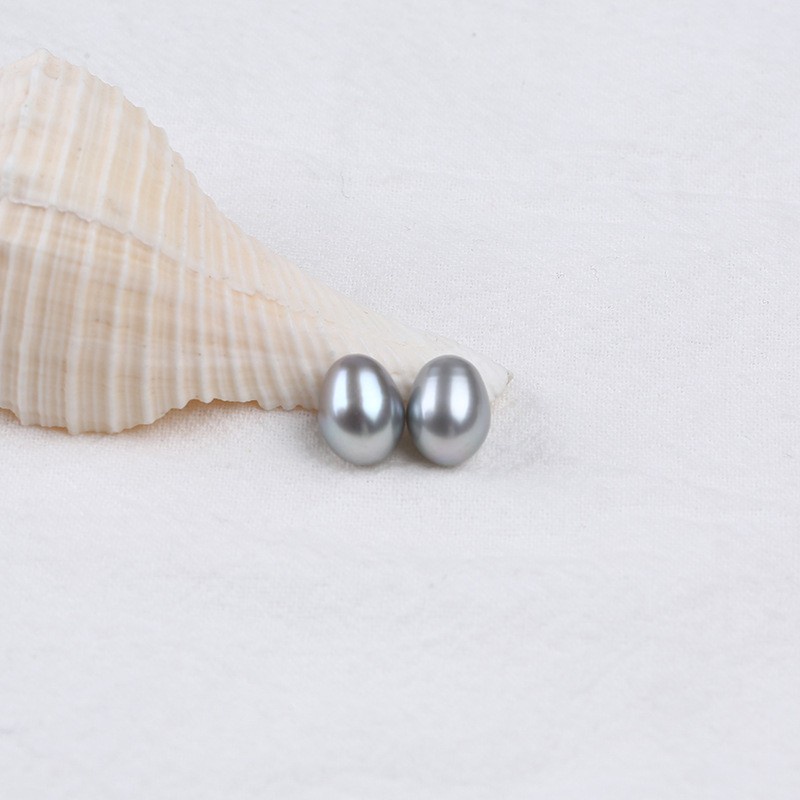 Khuyên Tai Hạt Ngọc Trai Dáng Rộng AAA